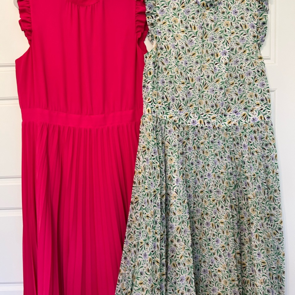 Ann Taylor Spring and Super Dress Set - Pink and Floral